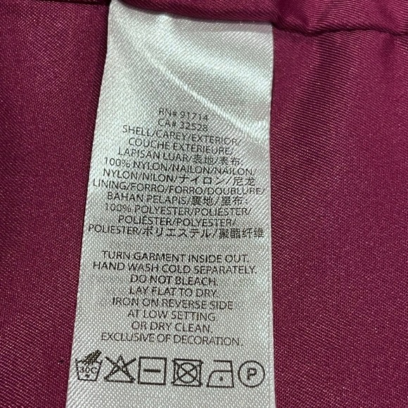 NWT: Armani Exchange Women's XS Purple Trench Coat (M526) - Picture 10 of 11